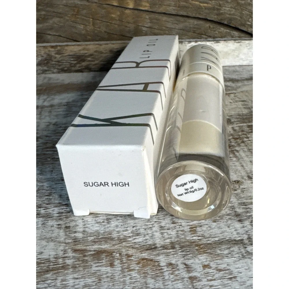 KAB Cosmetics Lip‎ Oil Sugar High Clear NIB | MSRP = $20